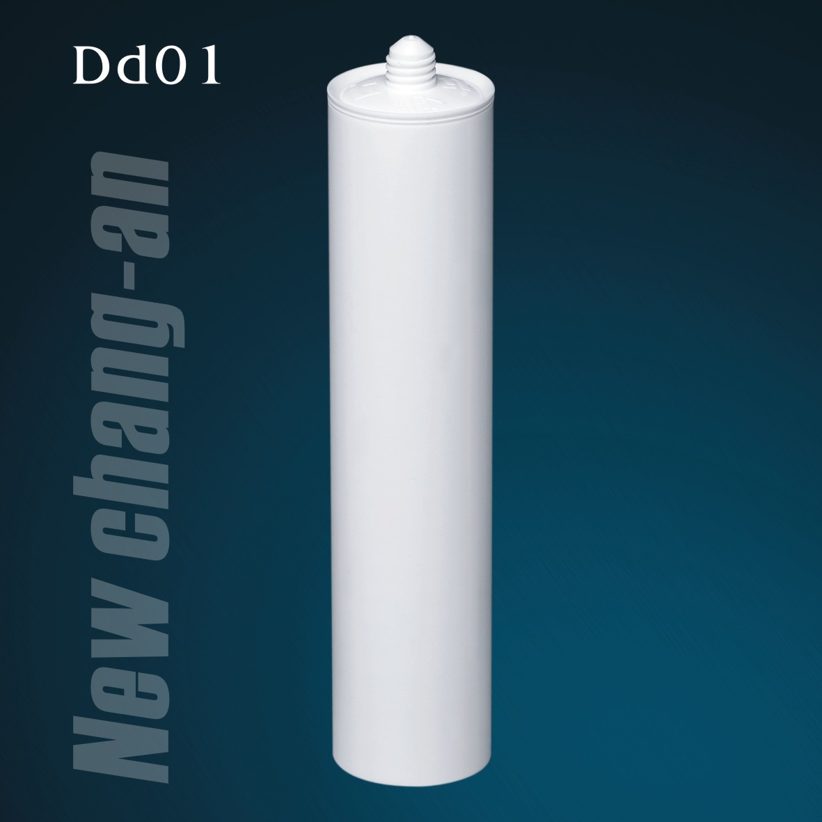 300 мл пустой пластиковый картридж HDPE для силиконового герметика Dd01