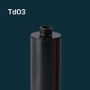 300 мл черного стеклянного клея упаковки HDPE HDPE Пластиковый картридж для силиконового герметика