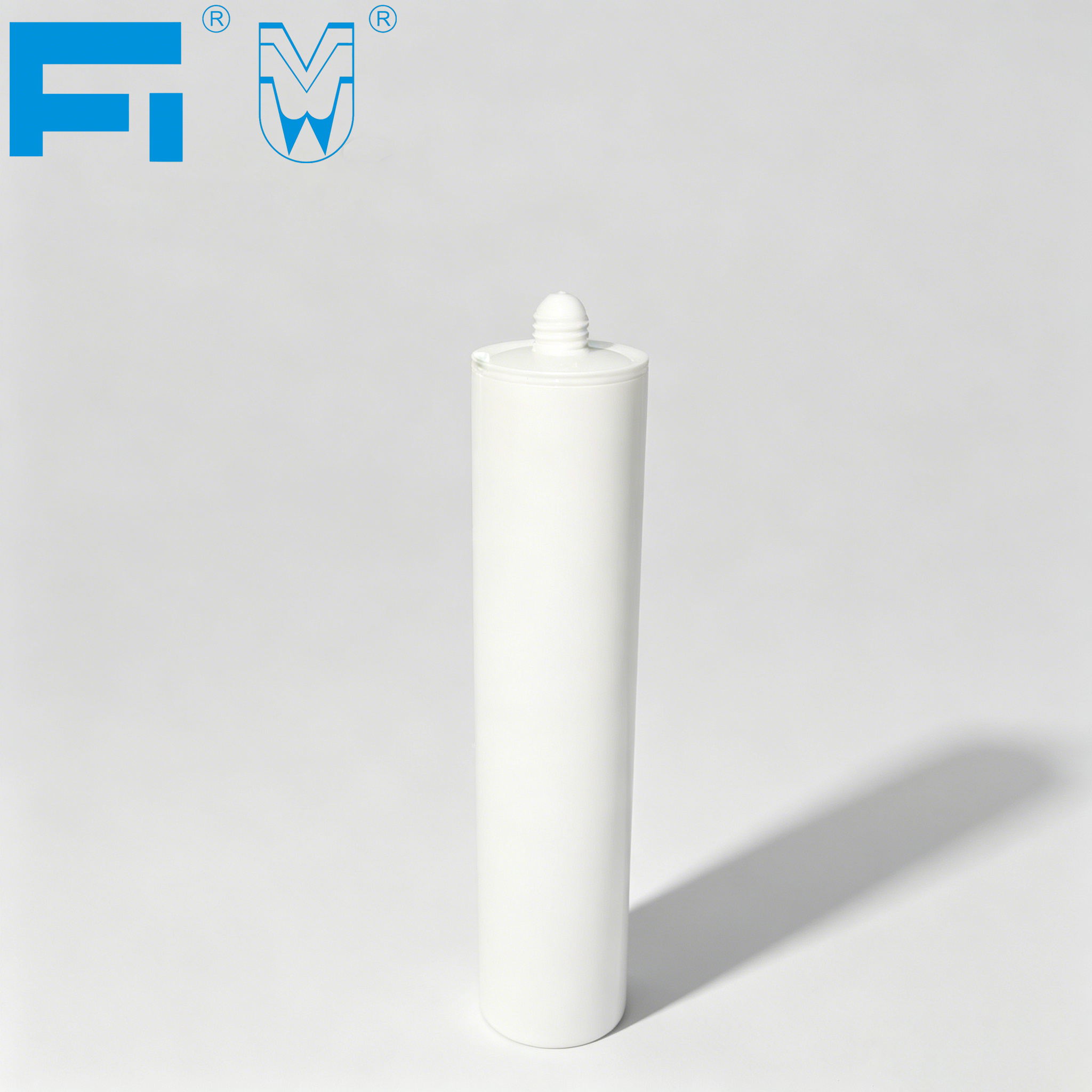 Химически стойкий пластиковый картридж для упаковки HDPE объемом 270 мл в промышленности для уплотнения и герметизации герметика